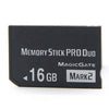 Tarjeta Memory Stick PRO Duo de 16GB MARK2 de MagicGate en color negro.