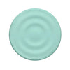 A light mint green ripple grip magnetic phone stand with a silicone finish.