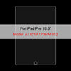 Film protecteur en PET mat pour iPad Pro 10.5 pouces (modèles A1701/A1709/A1852)