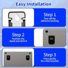 Instructions for easy installation of a dual angle adjustable keyboard riser stand in three steps