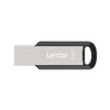 A silver and black Lexar 256G USB flash drive.