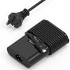 Adaptador de corriente USB Tipo-C negro de 65W para portátil con cable desmontable.