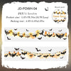 Packaging for JD-PDWH-04 PET/1 Involve vintage gothic Halloween decorative masking tape.