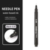 A black needle pen with a fine tip, labeled 0.05, shown next to a small inset image.