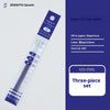 A package of Zennyth Zanshi Tri-Color Refills for oil pens, showing blue 0.5mm refills and an ABS material.