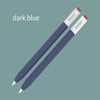 Coque de protection en silicone bleu foncé pour stylet Xiaomi, vue en diagonale.