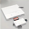 Weißer 7-in-1 Multi-Karten-Leser-Adapter mit Komponenten