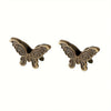 Vintage bronze butterfly metal book clip
