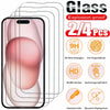 Glass explosion-proof screen protector film for mobile devices with anti-fingerprint and HD features