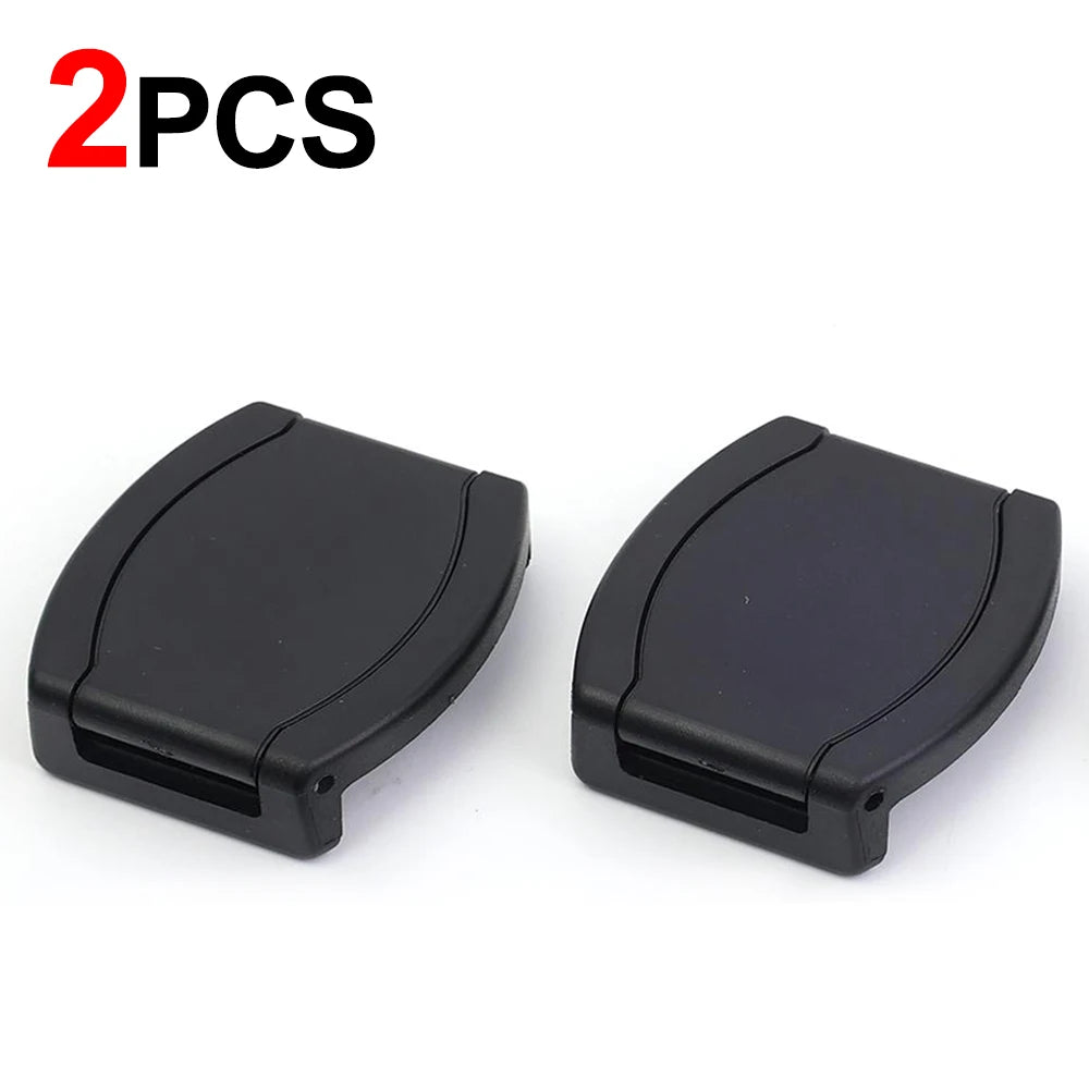 Two black privacy lens covers for Logitech webcams
