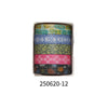A set of five rolls of colorful floral washi tape in various patterns and colors for crafting.