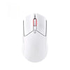 Weiße HyperX Pulsefire Haste 2 Gaming-Maus aus der Draufsicht