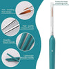 A set of professional miniature paint brushes featuring anti-shedding designs, high-quality crimped ferrules, and smooth roun