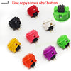 Various colored arcade push buttons and micro switches for electronic projects