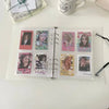 A set of five A5 refillable photo sleeves featuring portraits arranged in a binder style.