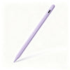 Un stylet capacitif violet clair de précision, montré en diagonale sur fond blanc.