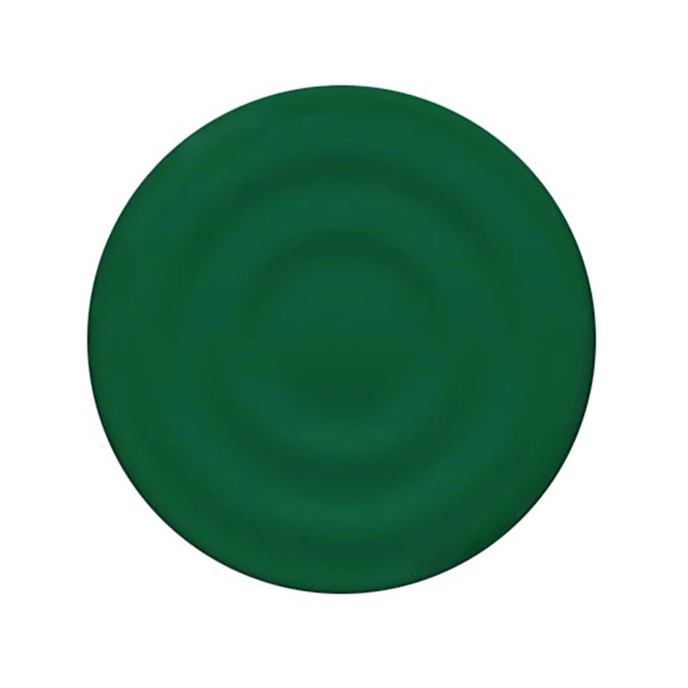 A dark emerald green ripple grip magnetic phone stand with a silicone finish.