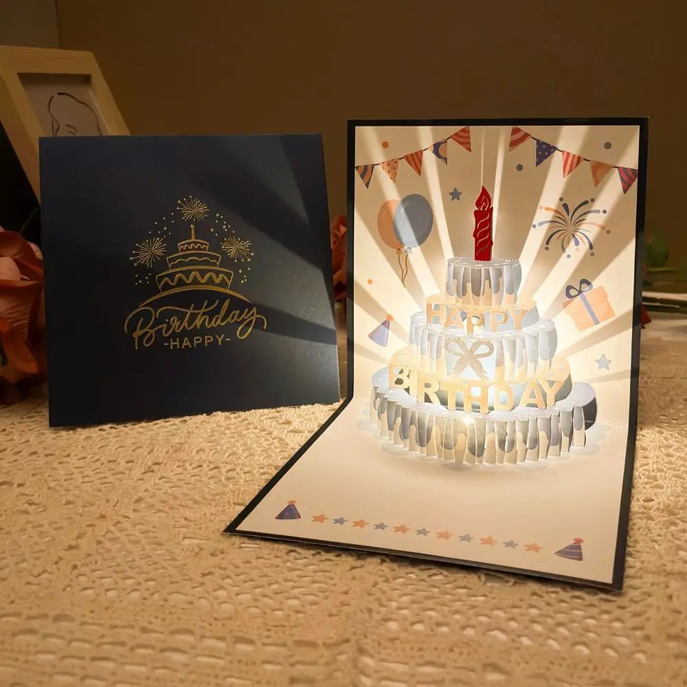 Musical LED Birthday Greeting Card