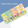 A set of four colorful Magic Groove practice notebooks for kids with various activities like tracing and drawing.