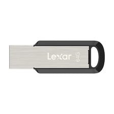 Silberne Lexar 64GB USB-Flash-Sticks mit schwarzem Gehäuse.