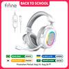 FIFINE RGB Gaming Headset with 7.1 Surround Sound headphones and accessories for back to school promotion