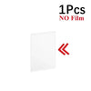 A clear protective card sleeve with anti-scratch film, measuring 3x4 inches.