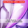 Tempered glass screen protector for a 2024 iPad Air 13 M2 model