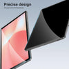 A close-up view of a dual screen protector set designed to fit flawlessly on a tablet.