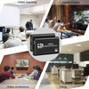بطاقة التقاط فيديو HDMI إلى USB 3.0 سوداء بدقة 4K تستخدم في سياقات احترافية مثل التدريس والمنزل والمكتب.