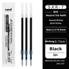 Uni SXR-7 Neutral Ink Refill black precision gel pens with 0.7mm line and smooth writing features