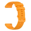 Orange silicone watch band for Garmin and other smartwatches