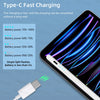 A Type-C fast charging cable is shown next to an iPad, illustrating the fast charging capabilities.