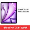Paper-feel matte screen protector for a 2024 iPad Air 13 M2 13 inch model