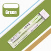 A green glue pen is shown next to a green color swatch, demonstrating the product for crafting.