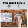 A gaming mouse pad featuring a Lord of the Rings theme with a high-definition printing and a soft smooth surface.