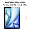 Universal tempered glass screen protectors for iPad Air 13 inch M2 and iPad 2025 Air 13 inch M3