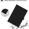 A black protective case for a tablet or drawing pad, demonstrating all-round protection against damage.