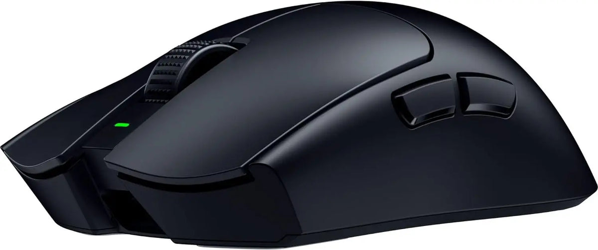 A black Razer Viper V3 Pro wireless gaming mouse shown from above.