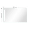 A rectangular anti-glare matte screen protector for digital drawing tablets, measuring 427mm by 249mm.