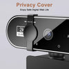 Privacy cover for a 2K camera, showing a black clip and lens area on a device.