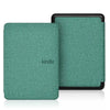 A teal magnetic protective case for a Kindle e-reader displayed on a white background.