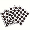 Colección de puntos magnéticos autoadhesivos redondos para organización en empaque blanco.