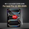 واقيات شاشة زجاجية مصقولة لجهاز iPad Pro 11 M5 (A3357, A3358, A3359)