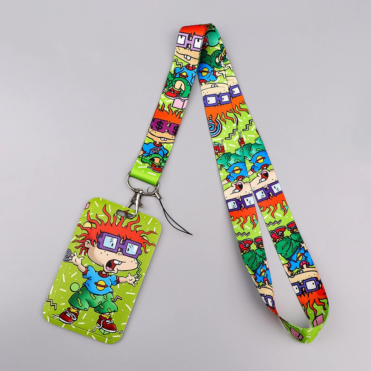 Adjustable Lanyard Keychain for IDs and Cards
