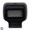 Black thumb tally counter with a digital display and a button on the bottom.