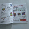A page from a coloring book showing tips and tricks for art techniques like shading and blending.