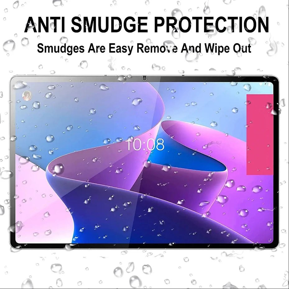 Anti Smudge Protection tempered glass screen protector for a Lenovo Tab M10 HD tablet display