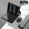 Black magnetic keyboard case for iPad Pro 11-inch with a touch keyboard and mouse.