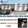 Screen protector film for BYD Sealion 5 DM-i car navigation screen with 12.8 inch display