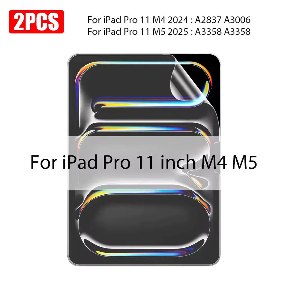 واقي شاشة اثنان لجهاز iPad Pro مقاس 11 بوصة طراحي M4 و M5